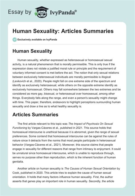 sexindex|Index of human sexuality articles